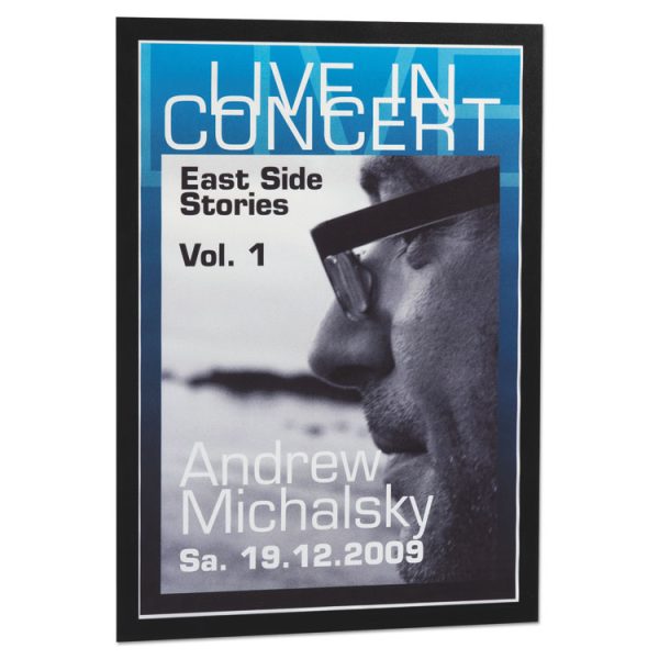 Duraframe Sign Holder, 11 X 17, Black Frame, 2/pack - Image 2