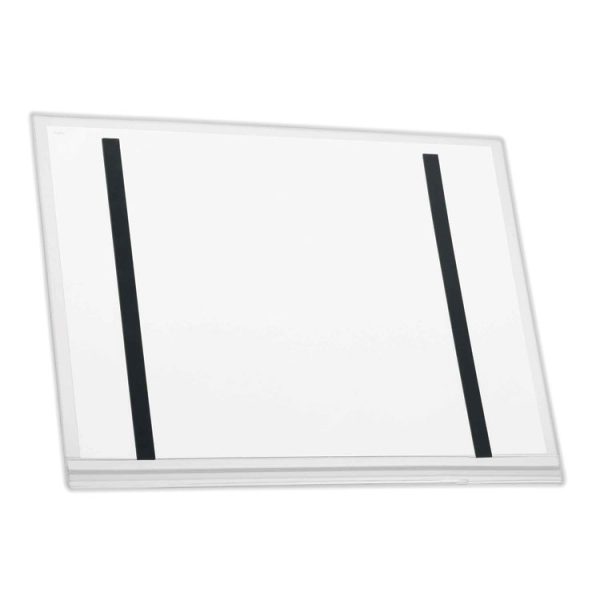 Magnetic Water-Resistant Sign Holder, 11 x 17, Clear Frame, 5/Pack - Image 2