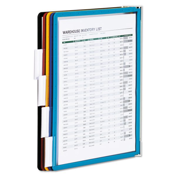 Vario Magnetic Wall Reference System, 5 Panels, 10 Pockets, Assorted Borders - Image 6