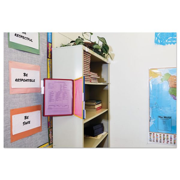 Vario Magnetic Wall Reference System, 5 Panels, 10 Pockets, Assorted Borders - Image 10