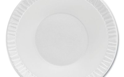 Concorde Foam Bowl, 10, 12 Oz, White, 125/pack, 8 Packs/carton