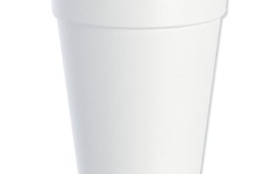 Foam Drink Cups, 14 Oz, White, 1,000/carton