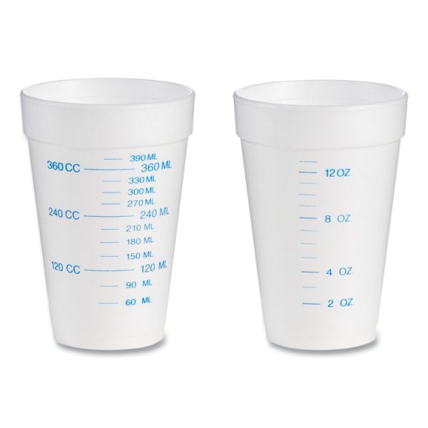 Graduated Foam Medical Cups, 16 Oz, White, 25/pack, 40 Packs/carton - Image 10