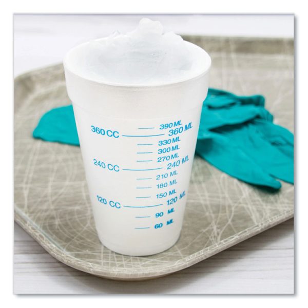 Graduated Foam Medical Cups, 16 Oz, White, 25/pack, 40 Packs/carton - Image 4