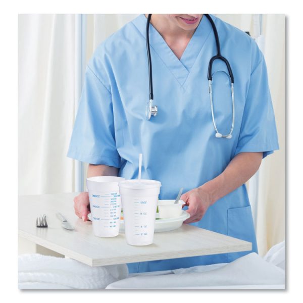 Graduated Foam Medical Cups, 16 Oz, White, 25/pack, 40 Packs/carton - Image 7