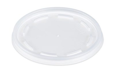 Plastic Lids, Fits 12 Oz To 24 Oz Foam Cups, Vented, Translucent, 100/pack, 10 Packs/carton