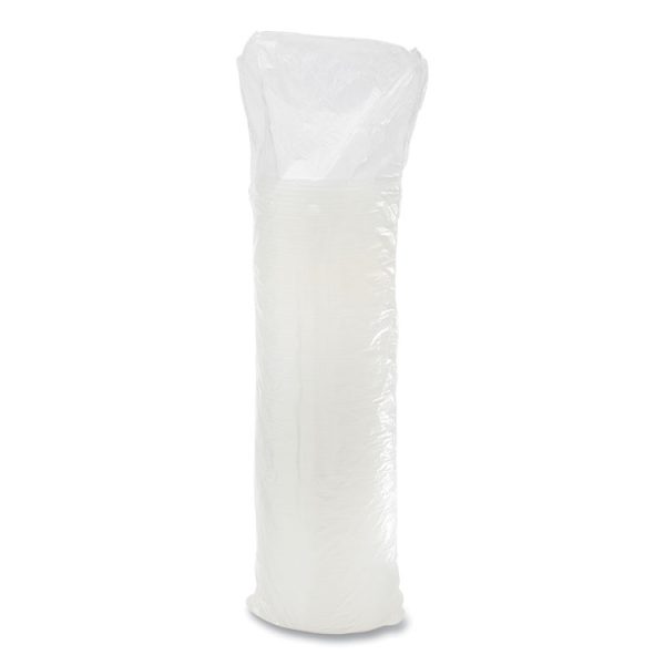 Plastic Lids, Fits 12 Oz To 24 Oz Hot/cold Foam Cups, Straw-Slot Lid, White, 100/pack, 10 Packs/carton - Image 5