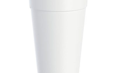 Foam Drink Cups, 20 Oz, White, 500/carton