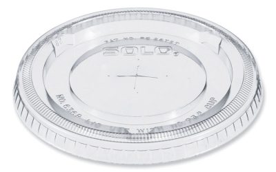 Plastic Cold Cup Lids, Fits 32 oz Cups, Clear, 500/Carton