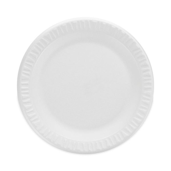 Concorde Non-Laminated Foam Plate, 9" dia, 125/Pack, 4 Packs/Carton