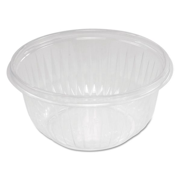 PresentaBowls Clear Bowls, 16 oz, Plastic, 63/Bag, 504/Carton