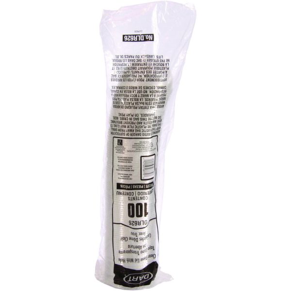 Ultra Clear Dome Cold Cup Lids, Fits 16 Oz To 24 Oz Cups, Pet, Clear, 1,000/carton - Image 2