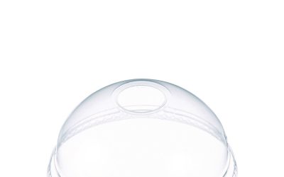 Ultra Clear Dome Cold Cup Lids, Fits 16 Oz To 24 Oz Cups, Pet, Clear, 1,000/carton