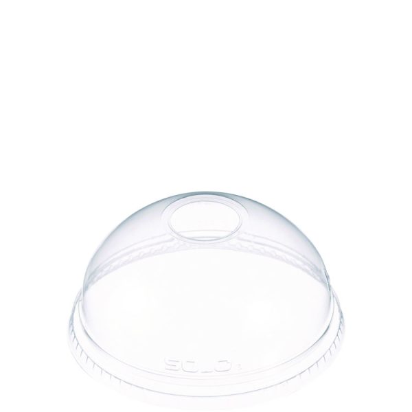 Ultra Clear Dome Cold Cup Lids, Fits 16 Oz To 24 Oz Cups, Pet, Clear, 1,000/carton