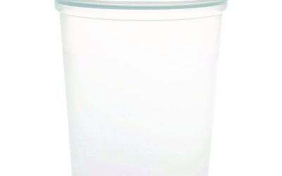 Microgourmet Plastic Deli Container, 32 Oz, 4.7″ Diameter X 5.7″h, Clear, 500/carton