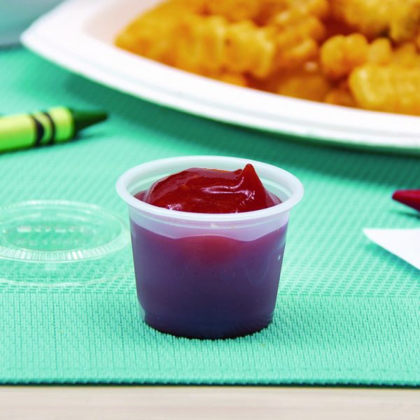 Polystyrene Portion Cups, 1 Oz, Translucent, 2,500/carton - Image 5