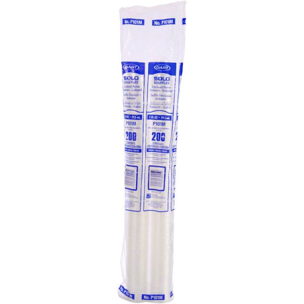 Polystyrene Graduated Medical and Dental Cups, 1 oz, Clear, Graduated, 5,000/Carton - Image 2