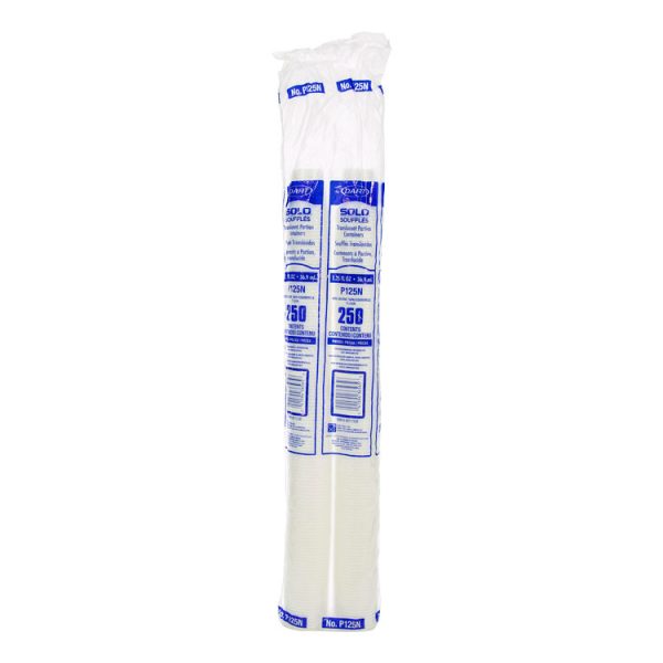 Polystyrene Portion Cups, 1.25 Oz, Translucent, 2,500/carton - Image 2