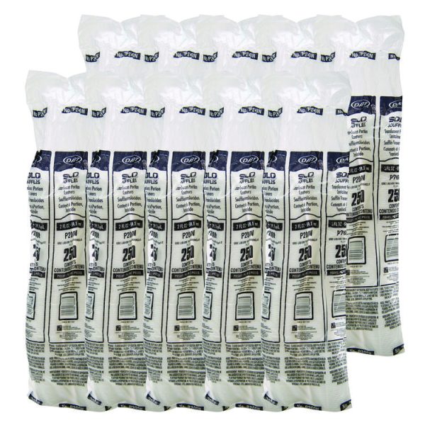 Polystyrene Portion Cups, 2 Oz, Translucent, 250/bag, 10 Bags/carton - Image 3