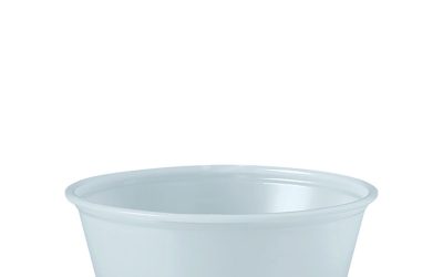 Polystyrene Portion Cups, 3.25 Oz, Translucent, 250/bag, 10 Bags/carton