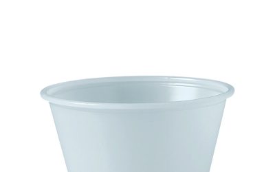 Polystyrene Portion Cups, 4 Oz, Translucent, 250/bag, 10 Bags/carton