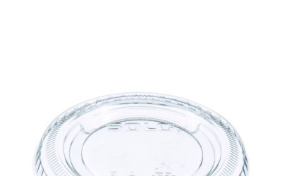 Portion/souffle Cup Lids, Fits 3.25 Oz To 9 Oz Cups, Clear, 125/pack, 20 Packs/carton