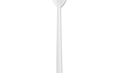 Bonus Polypropylene Utensils, 8″, Spoon, White, 1000/carton