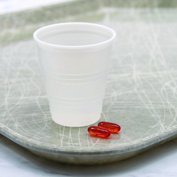 High-Impact Polystyrene Cold Cups, 5 oz, Translucent, 100 Cups/Sleeve, 25 Sleeves/Carton - Image 6