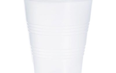 High-Impact Polystyrene Cold Cups, 7 oz, Translucent, 100 Cups/Sleeve, 25 Sleeves/Carton