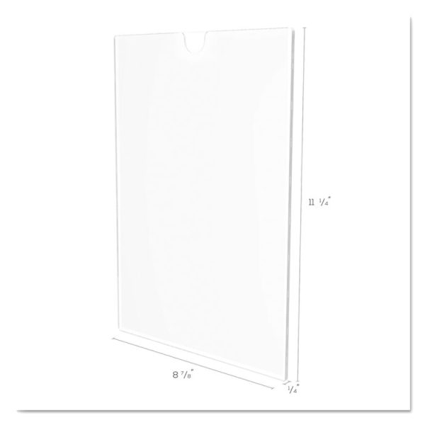 Superior Image Cubicle Sign Holder, 8.5 x 11 Insert, Clear - Image 5