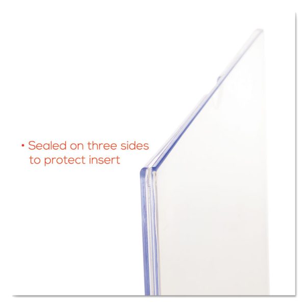 Superior Image Cubicle Sign Holder, 8.5 x 11 Insert, Clear - Image 9