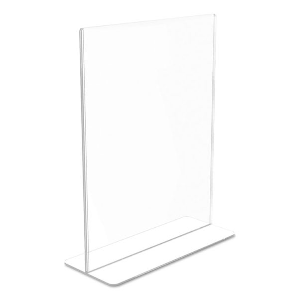 Superior Image Double Sided Sign Holder, 8.5 x 11 Insert, Clear - Image 7
