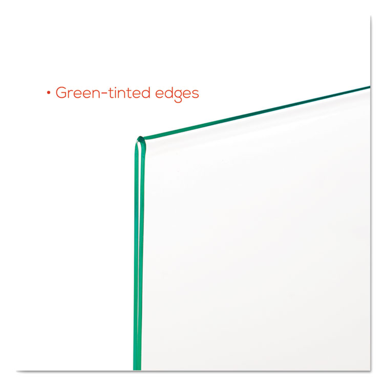 Superior Image Premium Green Edge Sign Holders, 8.5 x 11 Insert, Clear/Green - Image 10