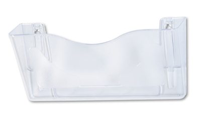 Euro-Style DocuPocket Landscape Wall File, Larger Files/Tabloid Size, 15″ x 4″ x 6.63″, Clear