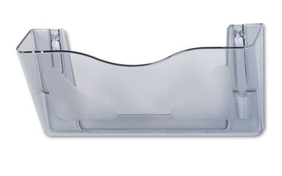 Euro-Style DocuPocket Landscape Wall File, Larger Files/Tabloid Size, 15″ x 4″ x 6.63″, Smoke