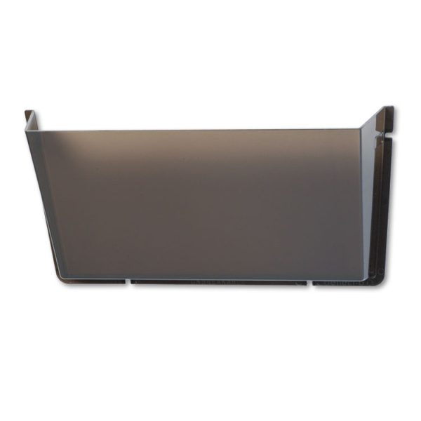 Unbreakable DocuPocket Wall File, Letter Size, 14.5" x 3" x 6.5", Smoke - Image 2