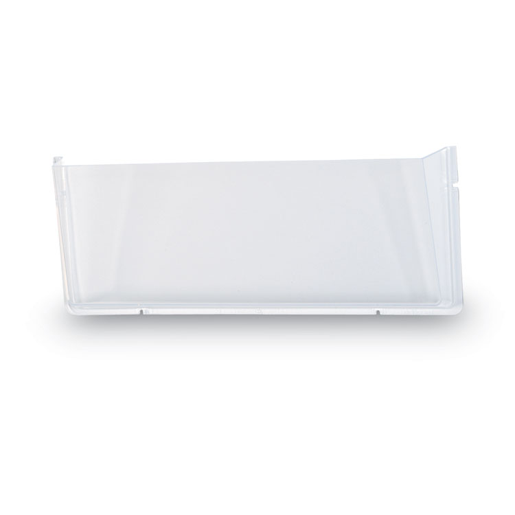 Unbreakable DocuPocket Wall File, Legal Size, 17.5"  x 3" x 6.5", Clear - Image 5