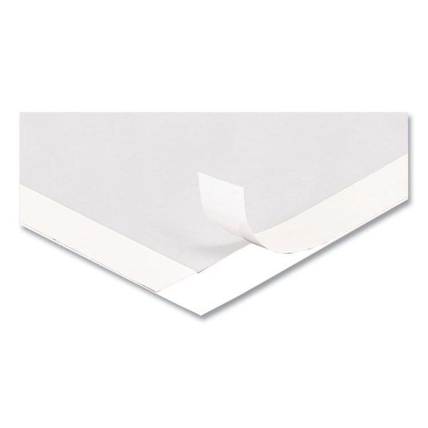 Self Adhesive Sign Holders, 8.5 x 11 Insert, Clear with White Border, 2/Pack - Image 2