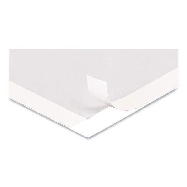 Self Adhesive Sign Holders, 11 x 17, Clear with White Border, 2/Pack - Image 2