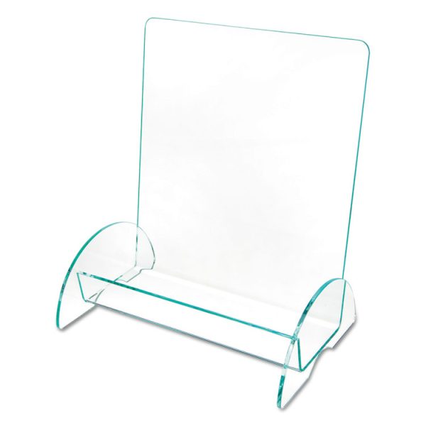 Euro-Style Docuholder, Magazine Size, 9.81w X 6.31d X11h, Green Tinted - Image 5