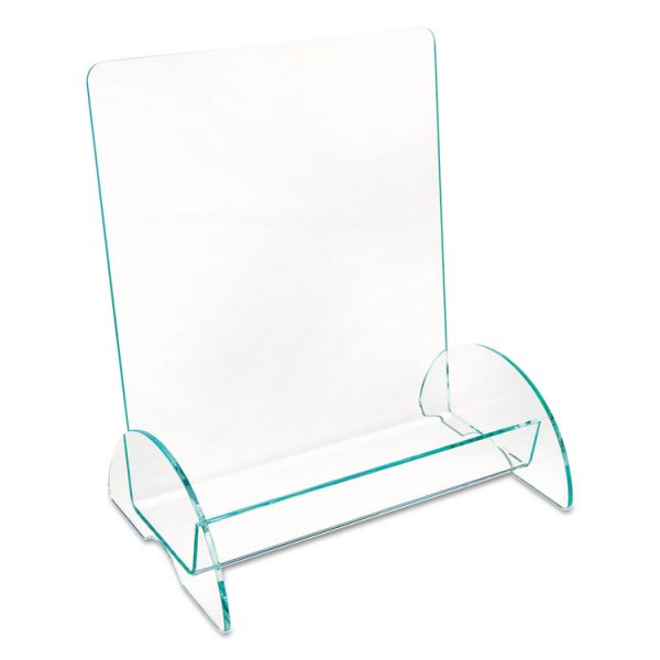 Euro-Style Docuholder, Magazine Size, 9.81w X 6.31d X11h, Green Tinted - Image 6