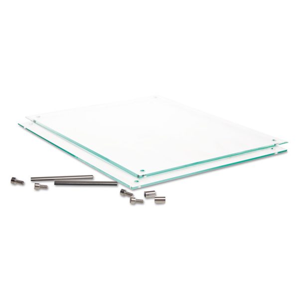 Superior Image Beveled Edge Sign Holder, Letter Insert, Clear/green-Tinted Edges - Image 9