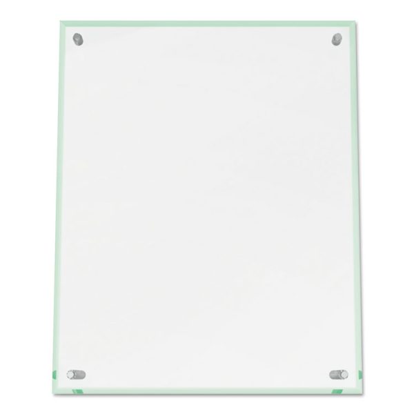 Superior Image Beveled Edge Sign Holder, Letter Insert, Clear/green-Tinted Edges - Image 8