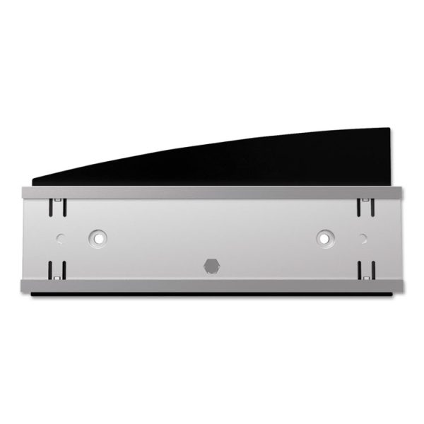 Interior Image Anti-Glare Sign Holder, Landscape, 8.5 X 2 Insert, Black/silver - Image 8