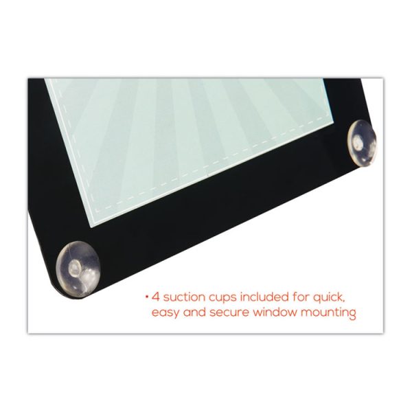 Superior Image Window Display, 8.5 x 11 Insert, Clear/Black - Image 9