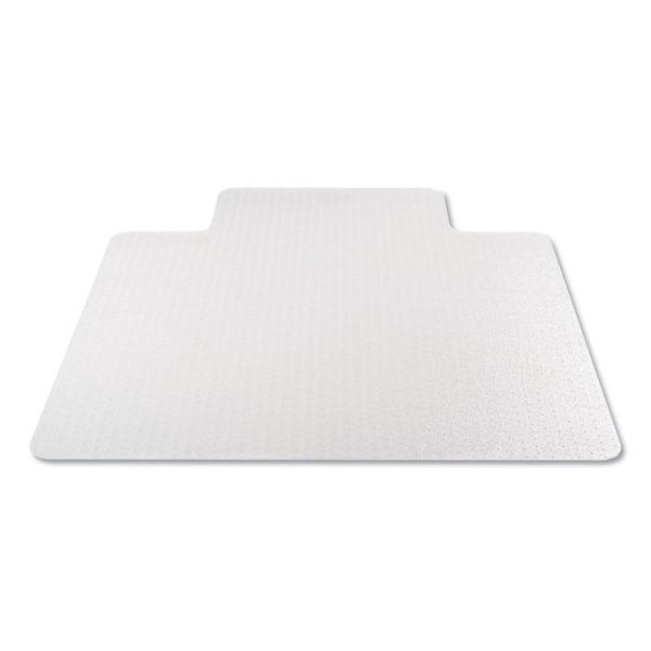 Economat Occasional Use Chair Mat, Low Pile Carpet, Roll, 36 X 48, Lipped, Clear - Image 8