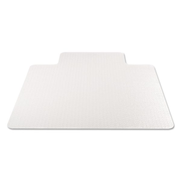 Economat Occasional Use Chair Mat, Low Pile Carpet, Flat, 36 X 48, Lipped, Clear - Image 8