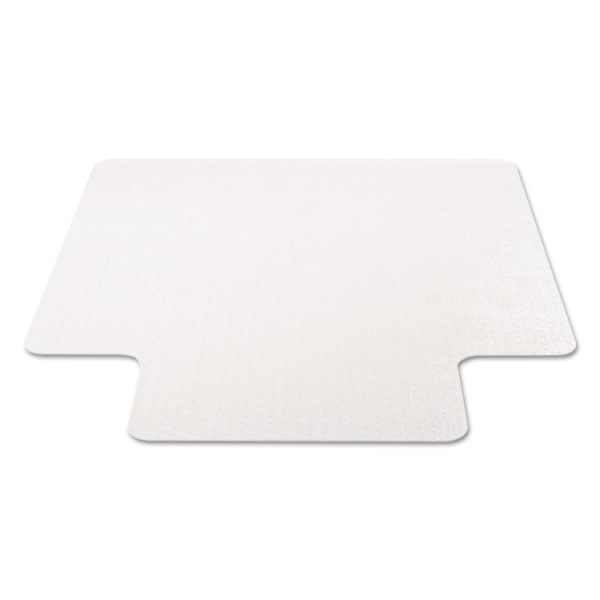 Economat Occasional Use Chair Mat, Low Pile Carpet, Flat, 36 X 48, Lipped, Clear - Image 9