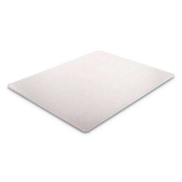 Economat Occasional Use Chair Mat For Low Pile Carpet, 45 X 53, Rectangular, Clear - Image 8