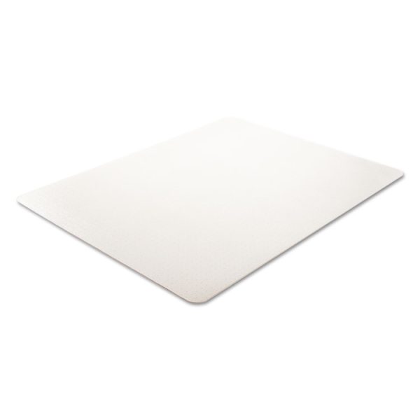 Economat Occasional Use Chair Mat, Low Pile Carpet, Flat, 46 X 60, Rectangle, Clear - Image 7